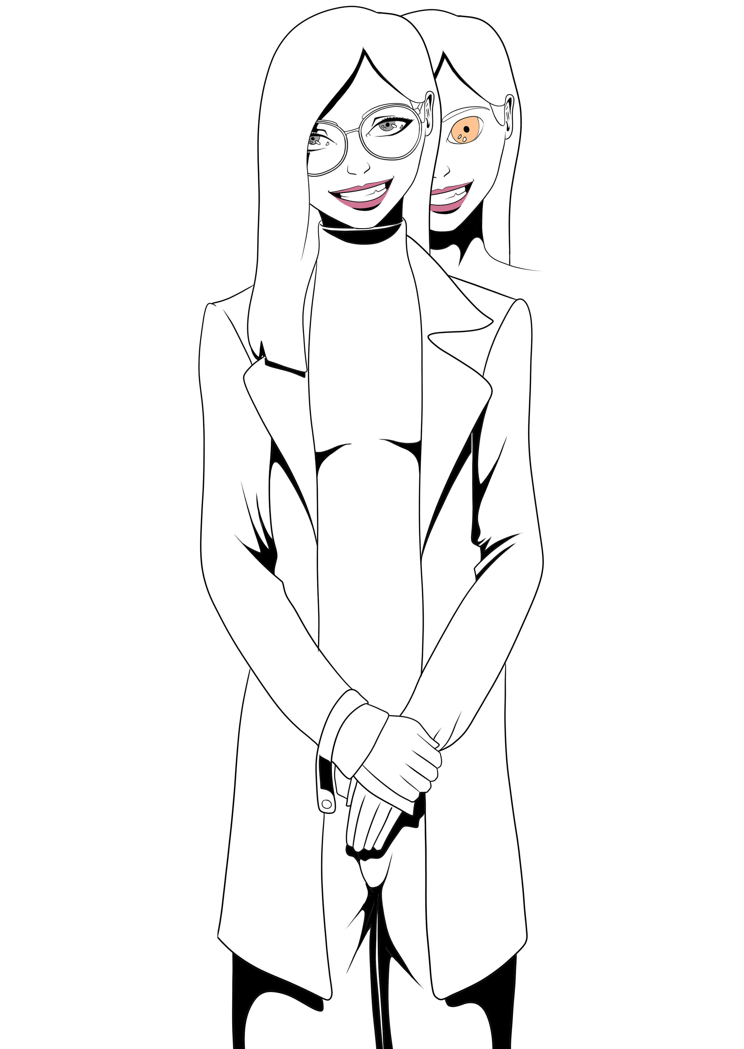 Linda character portrait