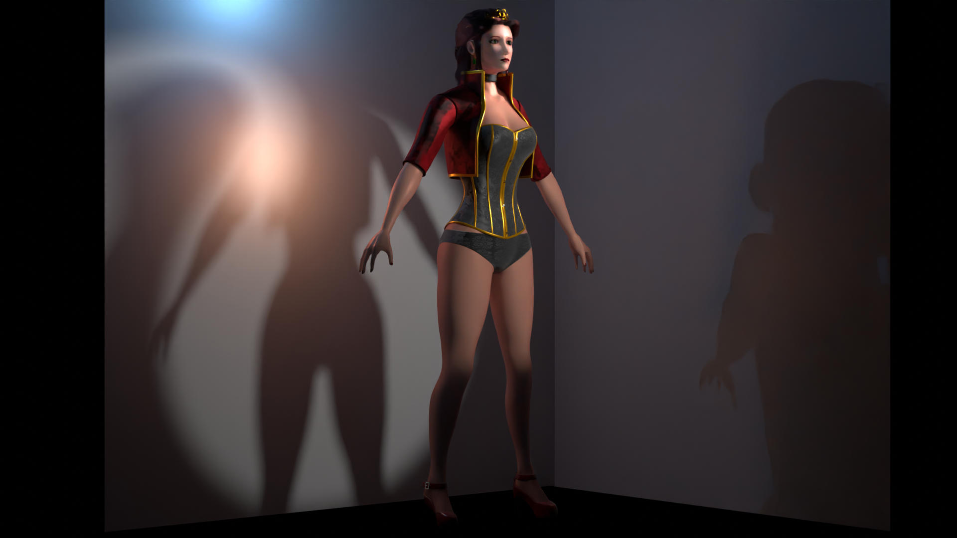 Showcase of Queen Liarie's model